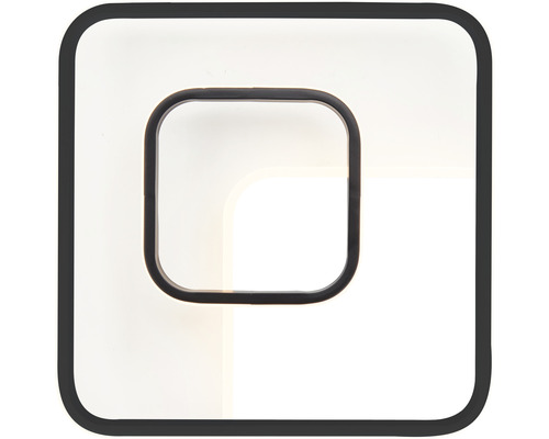 Quadratische Deckenleuchte mit abgerundeten Ecken