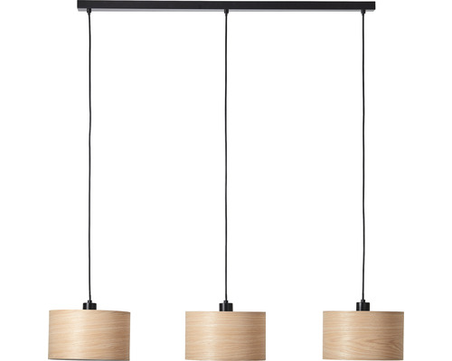 Suspension Romm 1 x E27 60W métal bambou