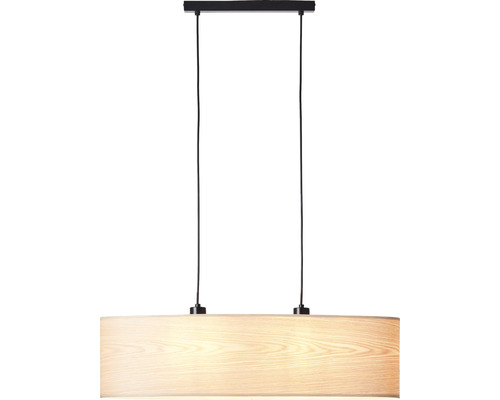 Hängelampe mit Holzoptik