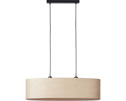 Suspension en bois, forme ovale