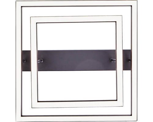 Quadratische LED Wandleuchte mit Metallrahmen