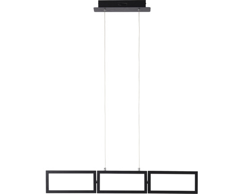 Hängeleuchte mit drei rechteckigen Elementen
