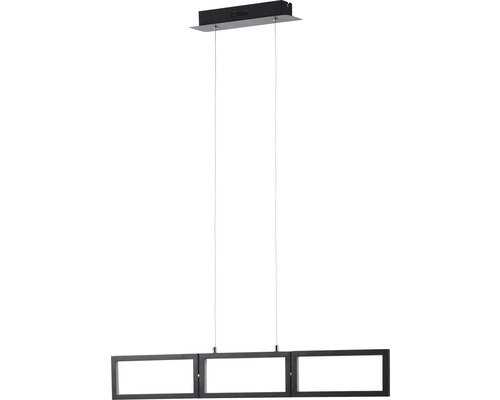 Hängelampe mit drei rechteckigen Elementen
