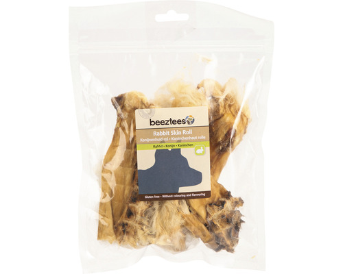 beeztees Hundesnack Kaninchenhaut Rolle 100 g