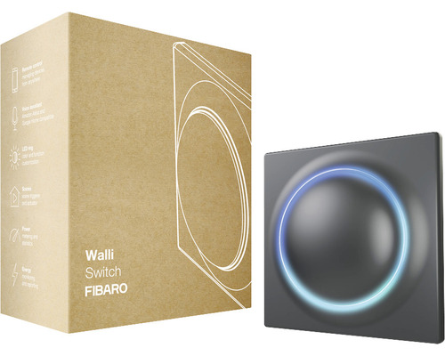 Walli Switch von Fibaro in Produktverpackung