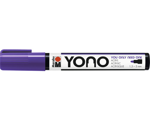 Marabu Yono Acrylmarker mit einer Strichbreite von 1,5 bis 3 Millimeter.