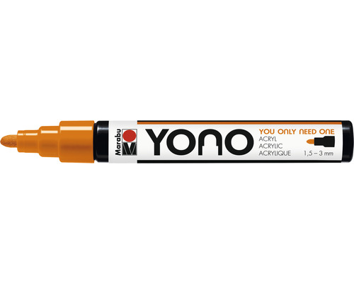 Marqueur Marabu Yono, orange fluo 324, 1,5-3 mm