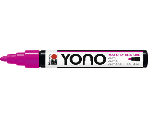 Marabu Yono Marker, neon-pink 334, 1,5-3 mm