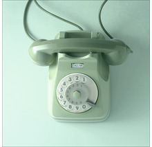 Vintage Telefon mit Wählscheibe