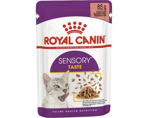Pâtée pour chats ROYAL CANIN FHN Sensory Taste 85 g Royal Canin Sensory Taste aliment pour chat en sachet fraîcheur de 85 grammes