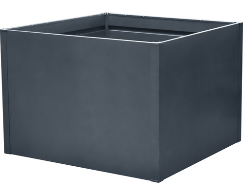 Jardinière carrée en métal