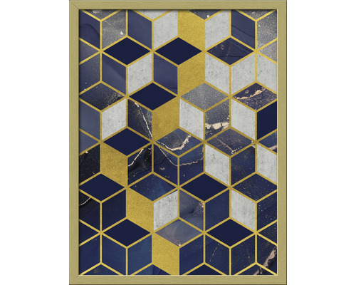 Tableau encadré Abstract Geometric 33x43 cm