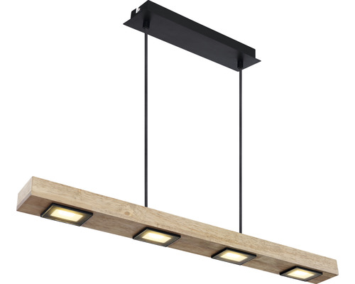 Suspension à LED Joya 5 W L 80 cm 6 x 420 lm 3000 K blanc chaud avec fonction de rétroéclairage