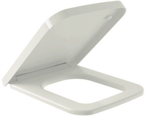 Villeroy & Boch WC-Sitz Finion 377x455x41 mm Rechteck Toilettensitz mit Deckel in geöffneter Position