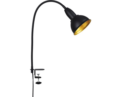 Lampe de bureau à pince Hygge sans 1 x E14 25 W H 71,8 cm noir - HORNBACH