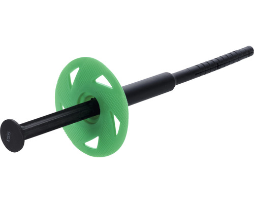 Cheville pour matériau isolant avec disque