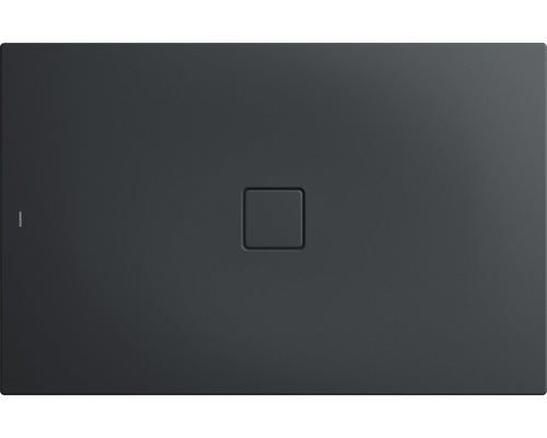 Receveur de douche Kaldewei CONOFLAT 100x180 cm cool grey 90 468400010667 Receveur de douche en grès avec évacuation carrée