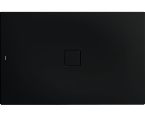 Receveur de douche Kaldewei CONOFLAT 100x160 cm noir mat 100 467700010676 Receveur de douche rectangulaire avec drain carré