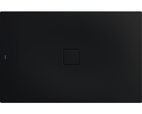 Receveur de douche Kaldewei CONOFLAT 90x160 cm noir mat 100 SEC 467600012676 Receveur de douche en fonte minérale avec écoulement