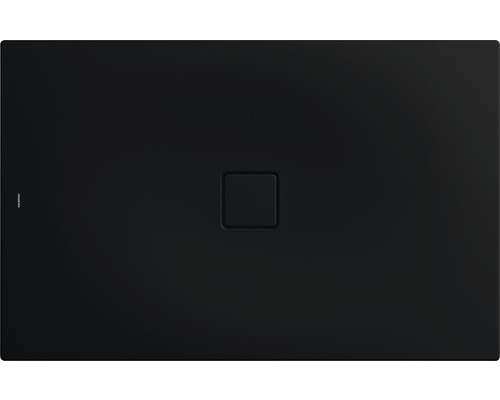 Duschwanne KALDEWEI CONOFLAT Secure Plus 857-1 150 x 100 x 3.2 cm schwarz matt vollflächige antirutschbeschichtung 467300012676 Schwarze Duschwanne mit quadratischem Abfluss