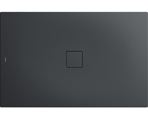 Duschwanne KALDEWEI CONOFLAT Secure Plus 795-1 140 x 90 x 3.2 cm cool grey 90 matt vollflächige antirutschbeschichtung 466500012667 Duschwanne aus Mineralguss mit quadratischem Ablauf