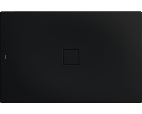 Receveur de douche Kaldewei CONOFLAT 90x110 cm noir mat 100 SEC 465800012676 Receveur de douche noir avec bonde carrée