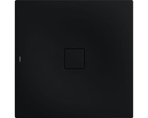 Receveur de douche Kaldewei CONOFLAT 100x100 cm noir mat 100 465600010676 Receveur de douche carré avec écoulement