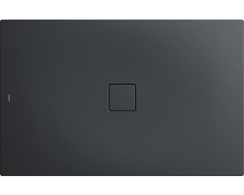 Receveur de douche Kaldewei CONOFLAT 90x120 cm cool grey 90 SEC 465500012667 Receveur de douche en fonte minérale avec écoulement carré