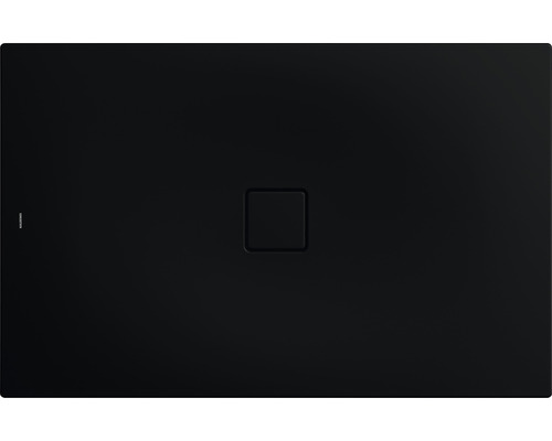 Receveur de douche Kaldewei CONOFLAT 80x100 cm noir mat 100 SEC 465100012676 Receveur de douche noir avec écoulement carré