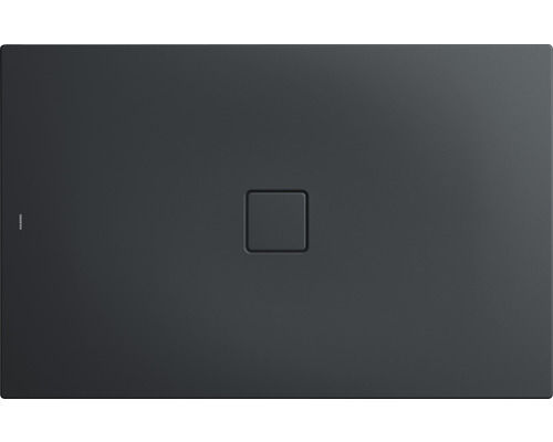Receveur de douche Kaldewei CONOFLAT 90x110 cm cool grey 90,SecPlus 465800012667 Receveur de douche rectangulaire avec garniture d''écoulement