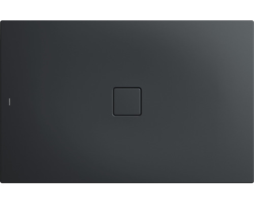Receveur de douche Kaldewei CONOFLAT 80x140 cm cool grey 90 SEC 466400012667 Receveur de douche rectangulaire avec drain carré