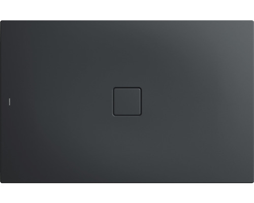 Receveur de douche Kaldewei CONOFLAT 80x90 cm cool grey 90 SEC 465000012667 Receveur de douche rectangulaire en fonte minérale avec bonde carrée