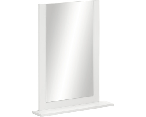 Rechteckiger Spiegel mit Ablage für das Badezimmer