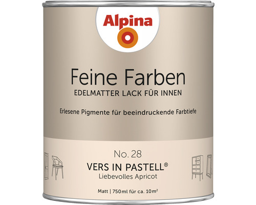 Laque Alpina Finest Colours tender apricot 750 ml