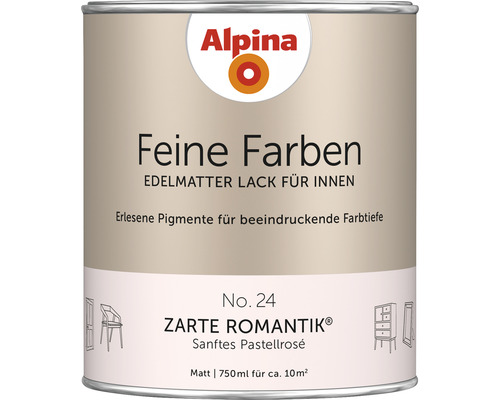 Alpina Finest Colours Lack gentle rose 750 ml