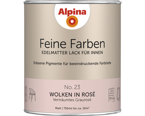 Alpina Finest Colours Lack dreamy rose 750 ml