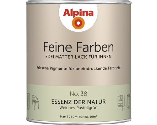 Alpina Finest Colours Lack natural green 750 ml