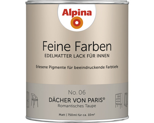 Alpina Finest Colours Lack romantic brown 750 ml