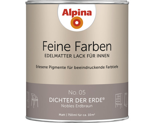 Laque Alpina Finest Colours noble brown 750 ml