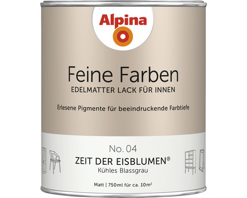 Alpina Finest Colours Lack pale grey 750 ml