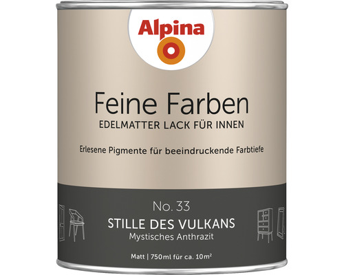 Alpina Finest Colours Lack mystical grey 750 ml