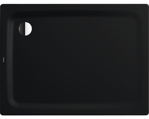 Receveur de douche KALDEWEI SUPERPLAN CLASSIC Secure Plus 402-1 75 x 100 x 3.2 cm noir mat antidérapant sur toute la surface 430200012676