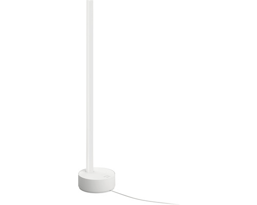 Lampadaire LED blanc avec câble