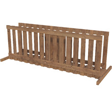 Holzzaun zur Gartengestaltung