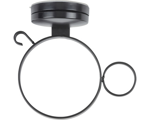 Porte-serviettes avec ventouse pour montage mural