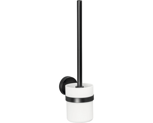 Wandmontierte WC-Garnitur mit Bürste