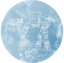 Représentation d''un véhicule de combat AT-AT