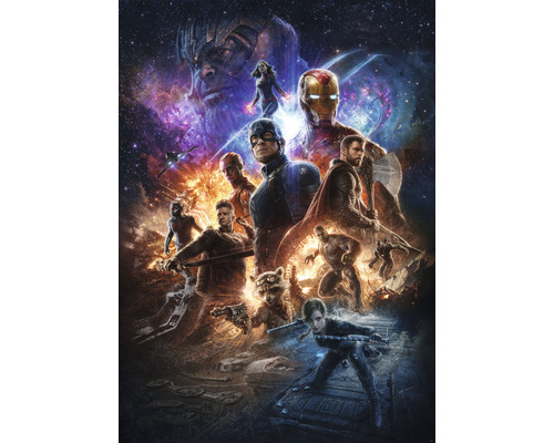 Fototapete Vlies IADX4-078 Into Adventure Avengers Battle of Worlds 4-tlg. 200 x 280 cm