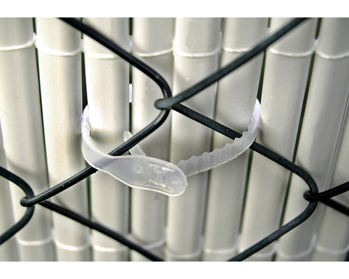 Clip de fixation sur une clôture