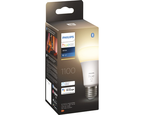 Lampe LED Philips Hue White E27 dans son emballage